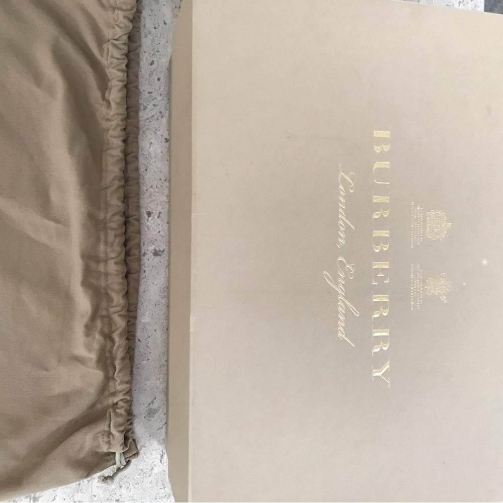 Burberry Leather Satchel - Picture 6 of 16